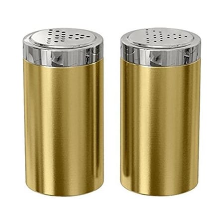 Nu Steel NuSteel TG-JSP-G Salt and Pepper Shaker - Jumbo  Gold TG-JSP-G